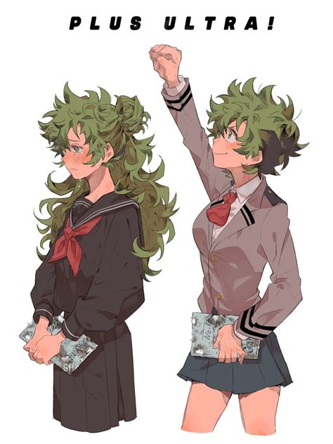 [Genderbend] Midoriya Izuku | Boku no hero academia, Hero, Hero ...