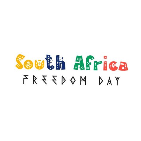 South Africa Freedom Day Text Effect in JPG, PNG, Illustrator, PSD, SVG ...