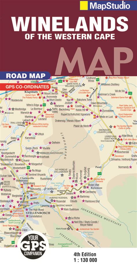 Winelands of the Western Cape Road Map - Previous Edition - ePDF