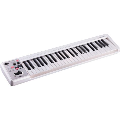 Roland A-49 - MIDI Keyboard Controller (White) A-49-WH B&H Photo