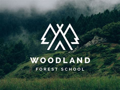 Woodland Forest School Logo by Matt Dayton on Dribbble