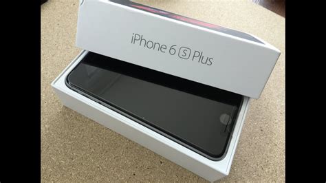 [UNBOXING] Apple iPhone 6s Plus Space Gray 128GB in 90 seconds - YouTube