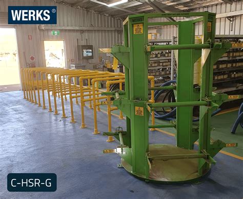 Buy A Custom WERKS® Hose Storage Rack - Materials Handling Equipment ...