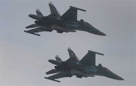 Russian Su-34 Bomber Destroys Ukrainian Arms Workshop with Kh-29 Missile - Archynewsy