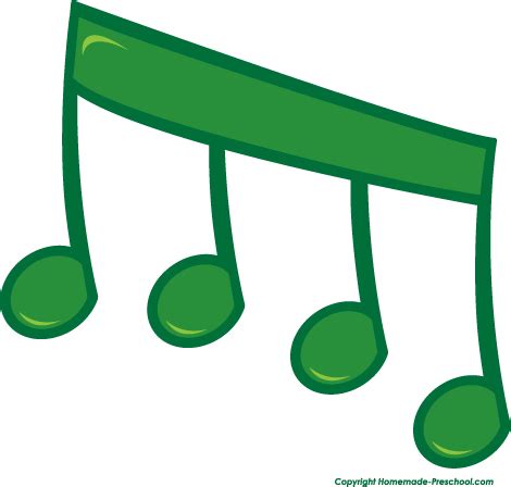 Green Music Note Png - ClipArt Best