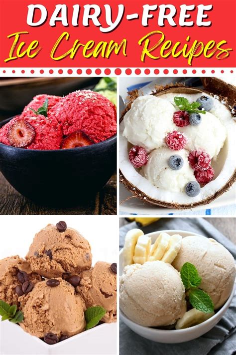 20 Homemade Dairy-Free Ice Cream Recipes - Insanely Good