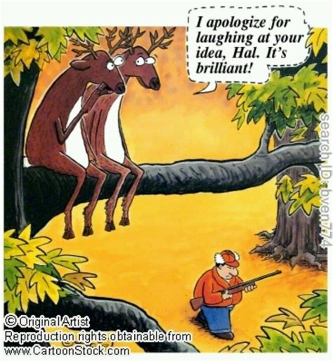 Cartoon of dear setting in a tree..lol | Deer hunting humor, Funny hunting pics, Hunting humor