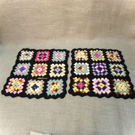 Granny Square Pillow - Etsy