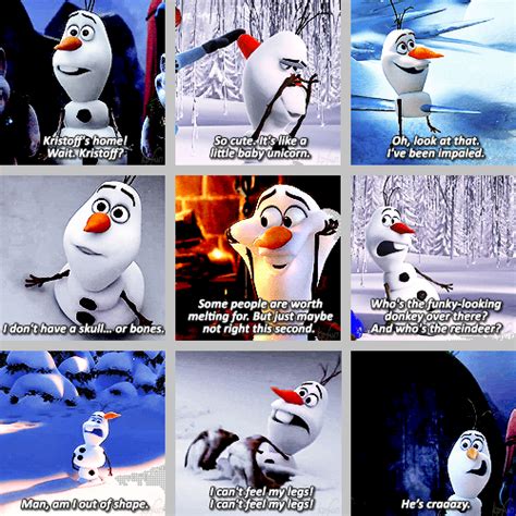 Olaf quotes | Disney frozen, Olaf the snowman, Olaf quotes