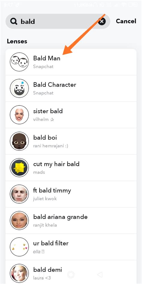 Bald Filter Snapchat | Bald head filter Instagram | How to Get Snapchat Bald Head Filter ...