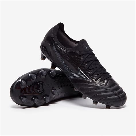 Mizuno Morelia Neo 3 Beta Elite FG - Black/Black - Firm Ground - Mens Boots | Pro:Direct Soccer