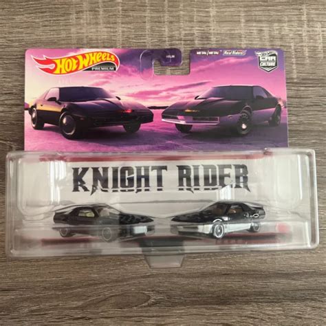 2022 HOT WHEELS Premium Car Culture Knight Rider Kitt & Karr 2 Pack New $19.99 - PicClick