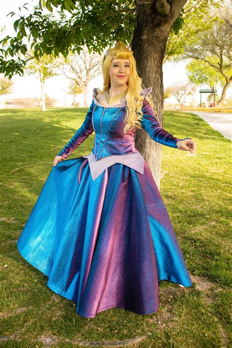 Custom-made Color changing Aurora Sleeping Beauty Dress | Etsy Sleeping Beauty Cosplay, Sleeping ...