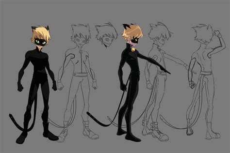 Miraculous Ladybug - Chat Noir 2D Concept Art - Miraculous Ladybug ...