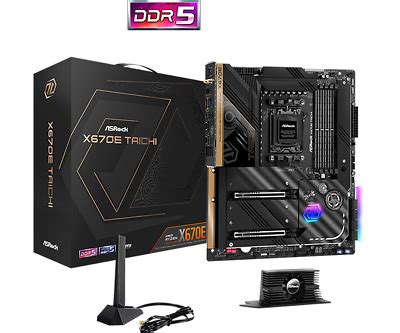 ASROCK X670E TAICHI AM5 DDR5 AMD Ryzen 7000 X670E SATA 6Gb/s EATX ...