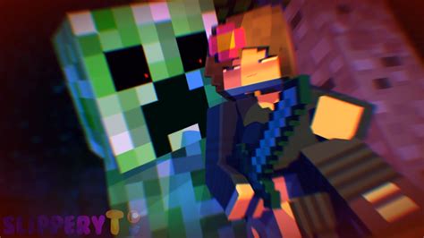 Jenny mod jenny vs. charged creeper - Minecraft Fan Art (45034980) - Fanpop