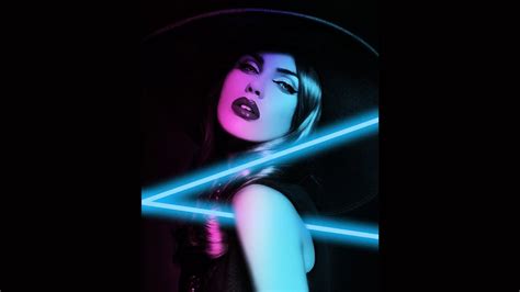 How to make Neon Portrait Effect for Cover Art Design Photoshop Tutorials - YouTube