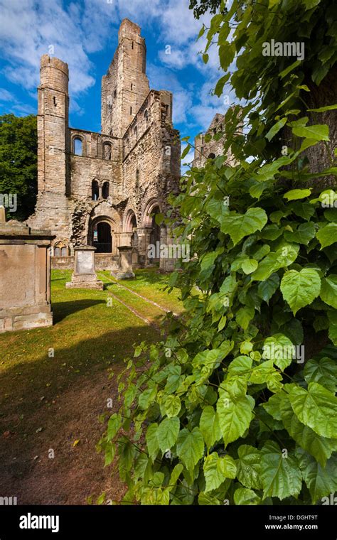 Kelso Abbey, Kelso, Scottish Borders, Scotland, United Kingdom Stock ...