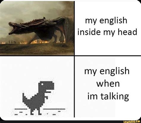 My english inside my head my english when im talking - iFunny | Writing ...