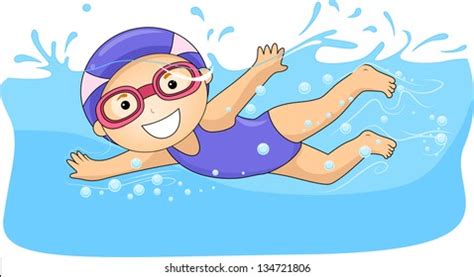 Cartoon Girl Swimming Images: Browse 46,614 Stock Photos & Vectors Free ...