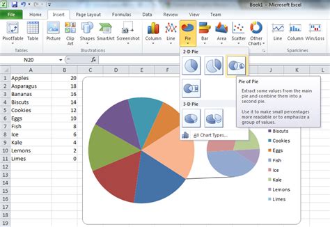 How To Make A 3d Pie Chart In Excel 2010 - Chart Walls