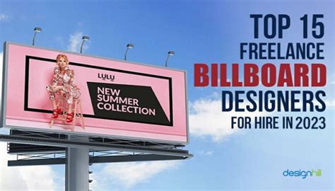 Top 15 Freelance Billboard Designers For Hire In 2023