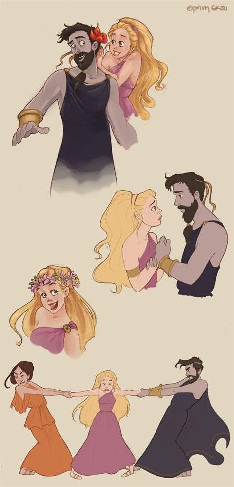 Hades and Persephone doodles by Ninidu on deviantART | Hades y ...