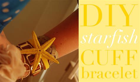 Just B: B Trendy: DIY Starfish cuff bracelet