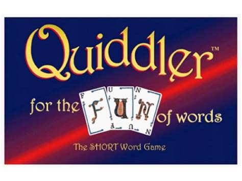 Quiddler Card Game