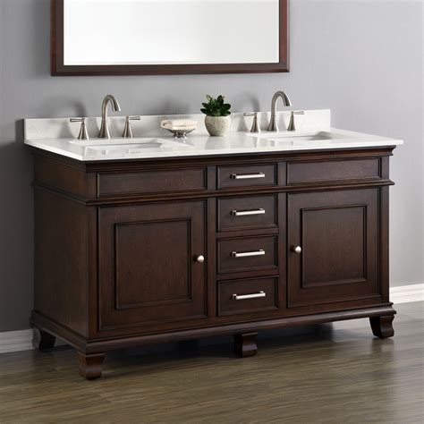 Camden 60" Double Sink Vanity | Mission Hills Furniture