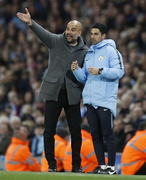 Pep Guardiola backs Mikel Arteta to replace him as Manchester City ...