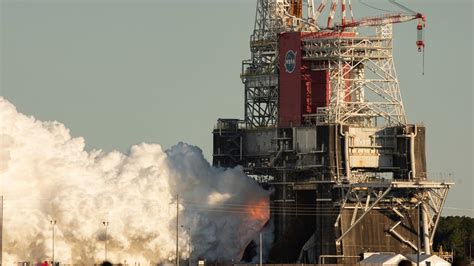 NASA’s SLS Rocket Engine Tests Ends Early