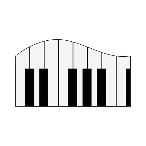 piano logo vektor 17263612 Vector Art at Vecteezy