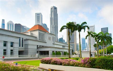 Parliament Building Of Singapore Stock Image - Image of asian, green: 98650059