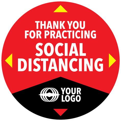 Covid-19 Social Distancing Floor Stickers - Expert Print Solutions