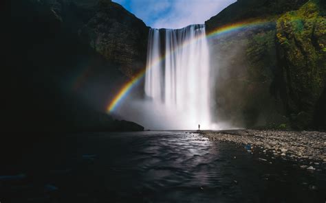 Victoria Falls In Zambia Has A Throws A Moonbow At Night