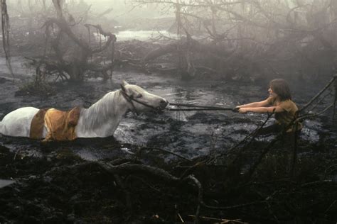 Artax Sinking into The Swamp of Sadness in "The Neverending Story" Might be the Saddest Movie ...