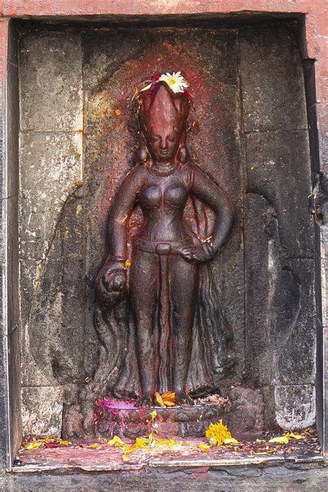 Detail of sculpture [The Pashupatinath Temple]