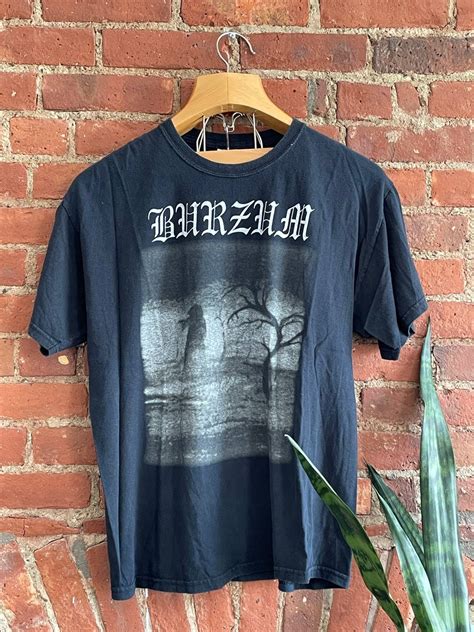 Vintage RARE Vintage 1BURZUM Varg Vikernes Black Metal Tee T Shirt ...