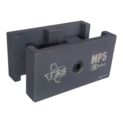 TSS BILLET HK MP5 MAGAZINE COUPLER Black – Texas Shooter's Supply