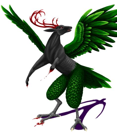 bird contest mythical creature by windbladeicepuppy on DeviantArt