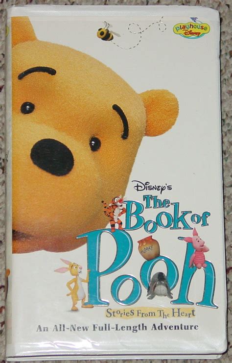 VHS BOOK OF POOH DISNEYS STORIES FROM THE HEART VIDEO TAPE DISNEY PLAYHOUSE - VHS Tapes