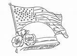 Free American Flag Coloring Page  Printable Pages sketch template