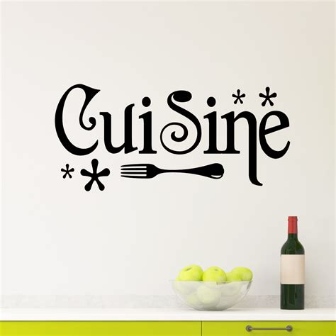 Sticker Cuisine design – Stickers Cuisine Textes et Recettes - Ambiance-sticker