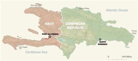 Haiti And Dominican Republic Border Map – The World Map