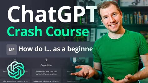 ChatGPT Tutorial – A Crash Course on Chat GPT for Beginners – Frank's World of Data Science & AI