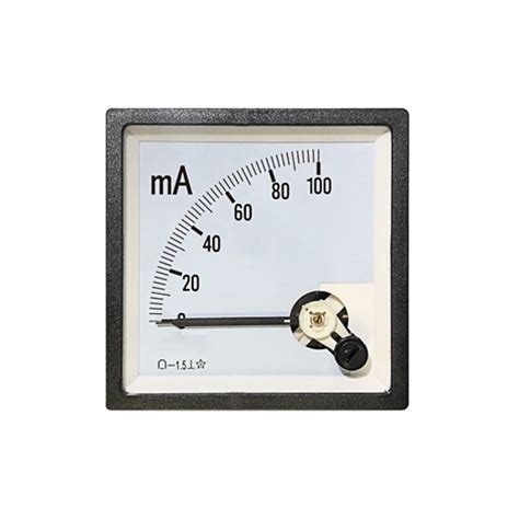 DC Analog Milliamp Meter, 0-100 mA | ATO.com