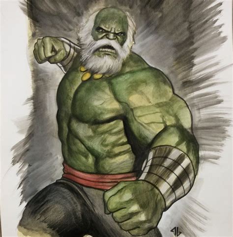 Old Hulk by Adi Granov * | Marvel superheroes, Hulk art, Marvel