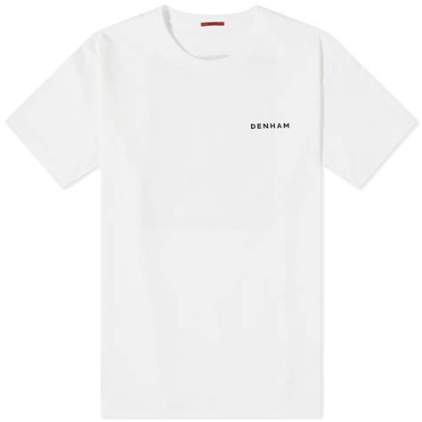 Denham Waterstone Art Box Tee White | END.