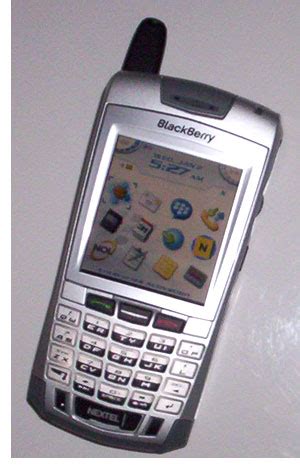 PalmAddicts: Sprint Nextel BlackBerry 7100i Review